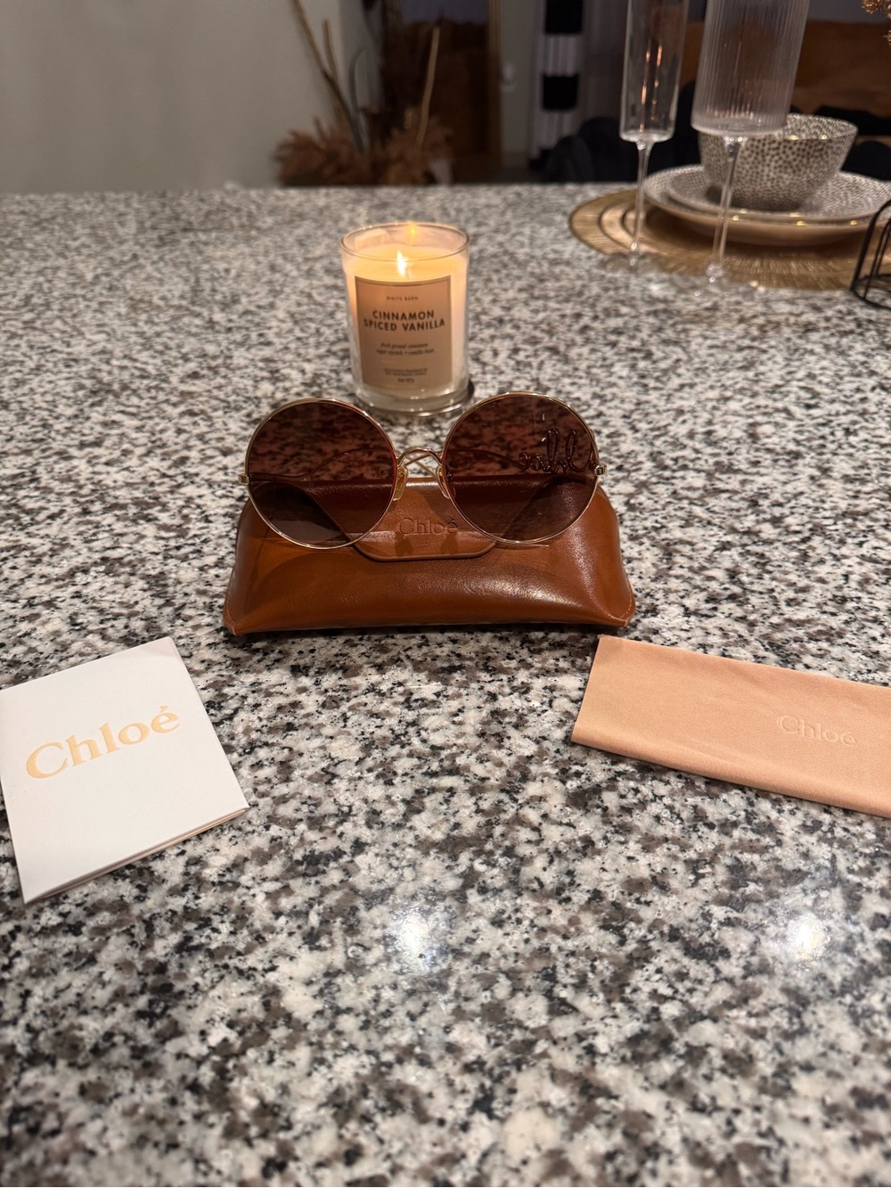 Chloé Iconic 60MM Round Sunglasses